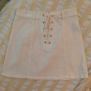 Forever 21 white skirt